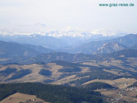Grandiose Aussicht vom Schöckl